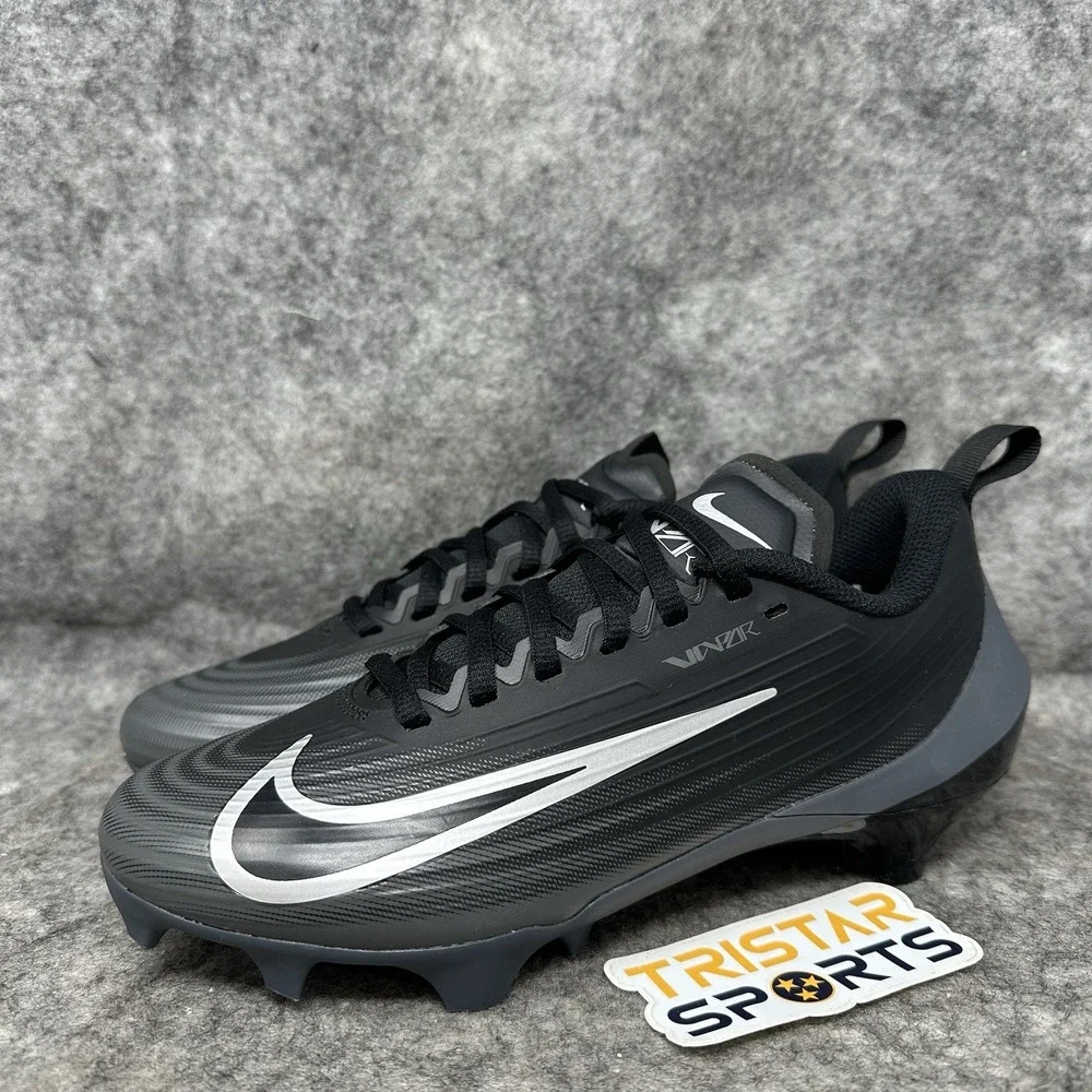 Nike Vapor Speed 3 Football Cleats Mens Size 14.5 Black Gray FB3303-002